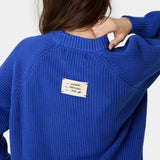 Nela Sodalite Knit Sweater Knitwear Eme Studios