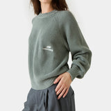 Nela Grey Knit Sweater Knitwear Eme Studios