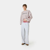 Dona Smoky Rose Reverse Crewneck Sweatshirts Eme Studios