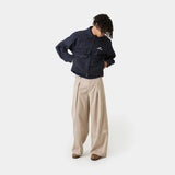 Siroq Striped Navy Jacket Outerwear Eme Studios