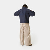 Siroq Striped Navy Jacket Outerwear Eme Studios