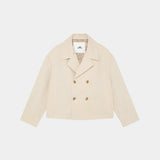 Tide Off Sand Linen Blazer Outerwear Eme Studios
