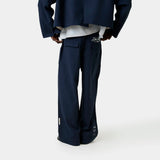 Tide Navy Tailored Pants Pants Eme Studios