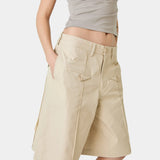 Golin Cloud Cream Formal Jorts Shorts Eme Studios