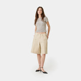 Golin Cloud Cream Formal Jorts Shorts Eme Studios