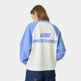 Hanbal Lilac Waffle Long Sleeve T-shirts Eme Studios