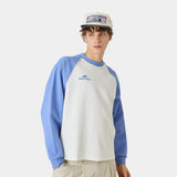 Hanbal Lilac Waffle Long Sleeve T-shirts Eme Studios