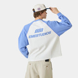 Hanbal Lilac Waffle Long Sleeve T-shirts Eme Studios