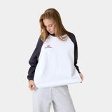 Hanbal Navy Waffle Long Sleeve T-shirts Eme Studios