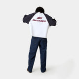 Hanbal Navy Waffle Long Sleeve T-shirts Eme Studios