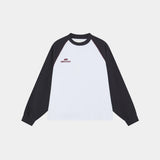 Hanbal Navy Waffle Long Sleeve T-shirts Eme Studios