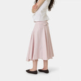 Manz Icy Pink Striped Skirt Woman Pants Eme Studios