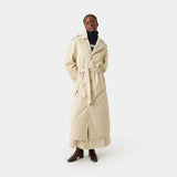 Gadget Light Camel Trench Jacket Woman Outerwear Eme Studios