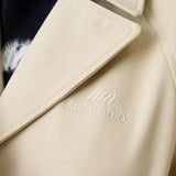 Gadget Light Camel Trench Jacket Woman Outerwear Eme Studios