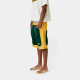 Dual Bossa Denim Shorts Shorts Eme Studios