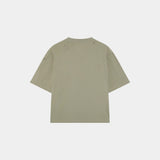 Distressed Olive Oversized Tee T-shirts Eme Studios