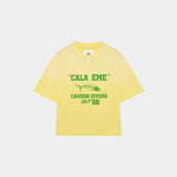 Ocean Club Lemon Oversized Tee T-shirts Eme Studios