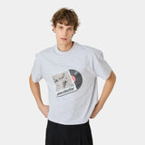 Rrelative Heather Grey Oversized Tee T-shirts Eme Studios