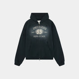 Keeper Shadow Cropped Boxy Full Zip Hoodies Eme Studios