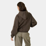 Keeper Fawn Cropped Boxy Full Zip Hoodies Eme Studios