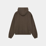 Keeper Fawn Cropped Boxy Full Zip Hoodies Eme Studios