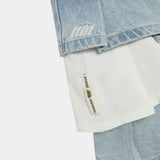 Forest Light Denim Skirt Woman Pants Eme Studios