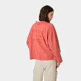 Riviera Peach Polo Shirt Shirts Eme Studios