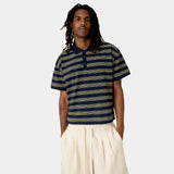 Giglio Navy Short Sleeve Polo T-shirts Eme Studios