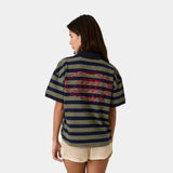 Giglio Navy Short Sleeve Polo T-shirts Eme Studios