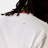 Frayed Pocket Off Sand Long Sleeve T-shirts Eme Studios