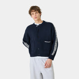 Clifton Navy Cardigan Knitwear Eme Studios