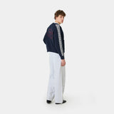 Clifton Navy Cardigan Knitwear Eme Studios