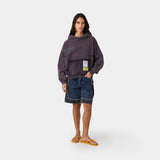 Stanford Navy Oversized Hoodie Hoodies Eme Studios