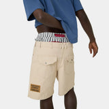 Jacker Off Sand Denim Shorts Shorts Eme Studios