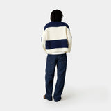 Layr Navy Knit Sweater Knitwear Eme Studios