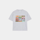 Los Santos Heather Grey Oversized Tee T-shirts Eme Studios