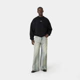 Uniform Shadow Oversized Crewneck Sweatshirts Eme Studios