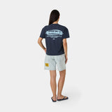 Boundless Navy Oversized Tee T-shirts Eme Studios