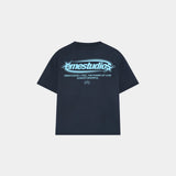 Boundless Navy Oversized Tee T-shirts Eme Studios