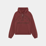 Cord Cabernet Oversized Hoodie Hoodies Eme Studios