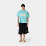Launch Aqua Oversized Tee T-shirts Eme Studios