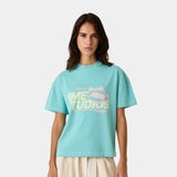 Launch Aqua Oversized Tee T-shirts Eme Studios