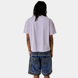 Outline Lavender Oversized Tee T-shirts Eme Studios