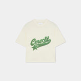 Fuzzy Pearl Oversized Tee T-shirts Eme Studios