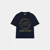 Contour Navy Oversized Tee T-shirts Eme Studios