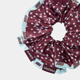 Isabella Burgundy Scrunchie Woman Accessories Eme Studios