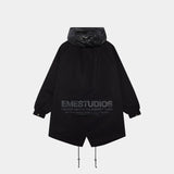 Bond Black Parka Outerwear Eme Studios