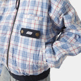 Chulo G Navy Reverse Coat Outerwear Eme Studios