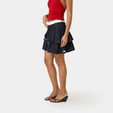Forest Raw Denim Skirt Woman Pants Eme Studios