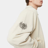 Serv Sand Full Zip Crewneck eme